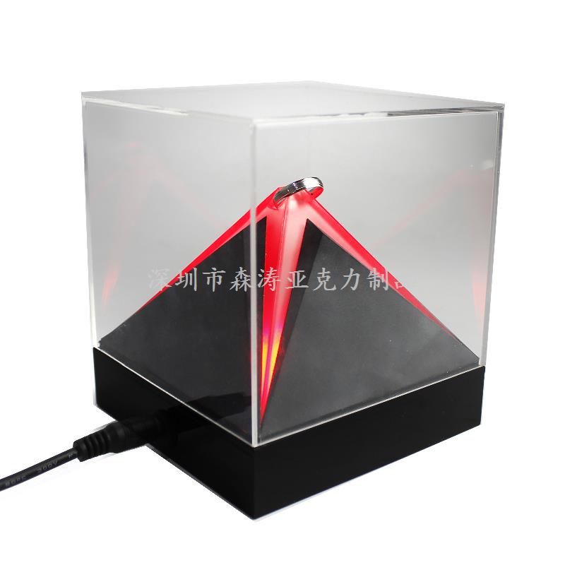 德兴亚克力收纳盒|立牌|展示架|加工定制--森涛亚克力制品