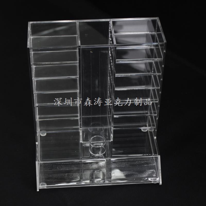 武夷山亚克力展示架|收纳盒厂家加工定制-深圳森涛亚克力制品